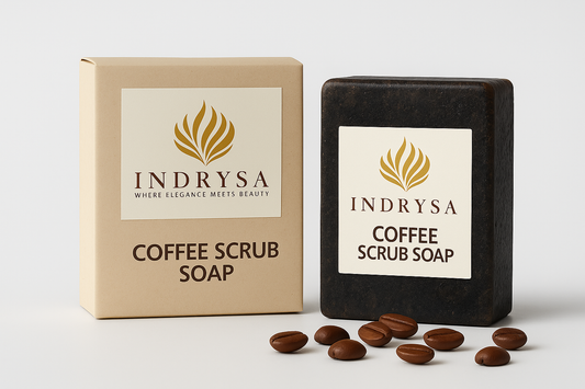 INDRYSA Coffee Scrub Soap